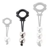 KINKgear Anneau avec boules pendantes Cock Head Ball M Poids 360g